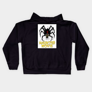 HAUNTED MOVIE COMIX SPIDER LOGO Kids Hoodie